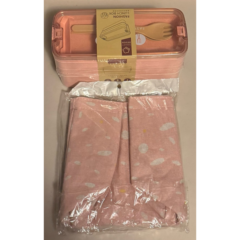 Unisex Unbranded Lunch Box One Size Pink